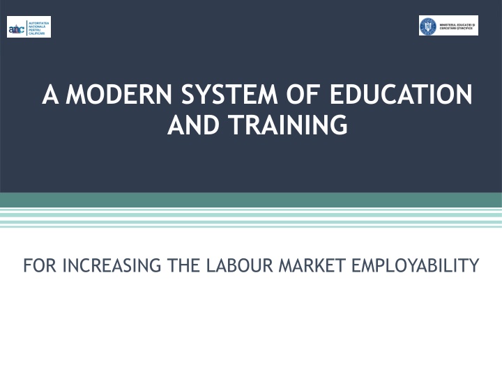 a modern system of education and training