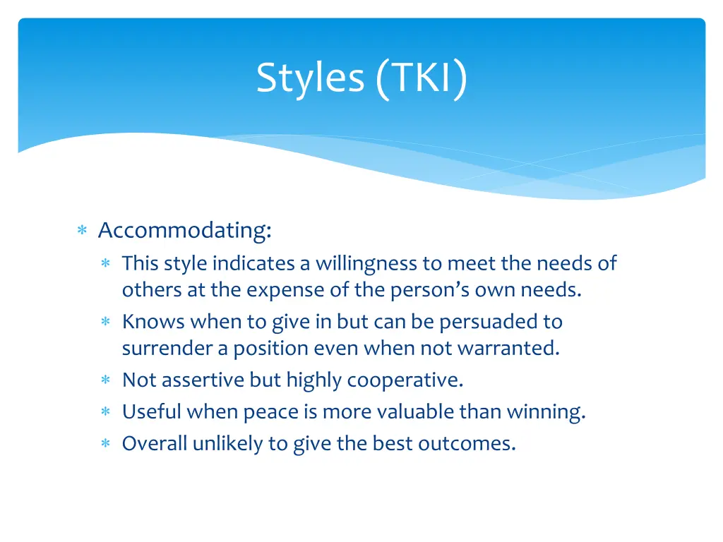 styles tki 3