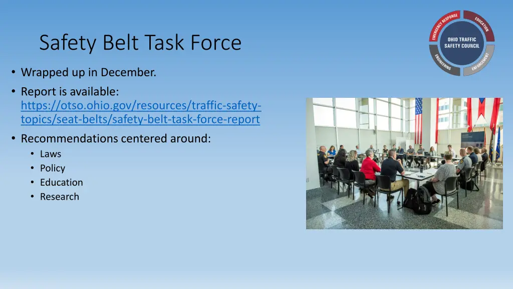 safety belt task force
