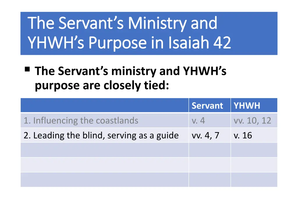 the servant s ministry and the servant s ministry 1