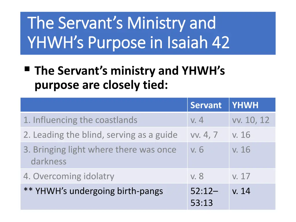 the servant s ministry and the servant s ministry 4