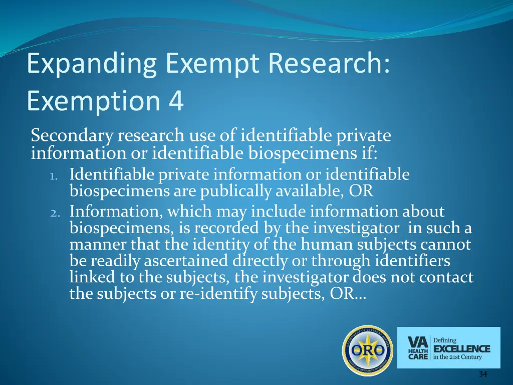 expanding exempt research exemption 4 secondary