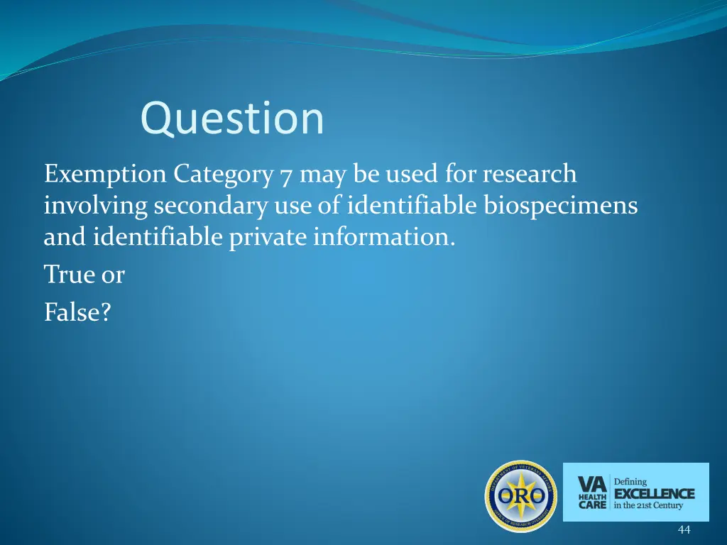 question 7