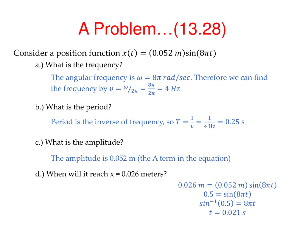 a problem 13 28