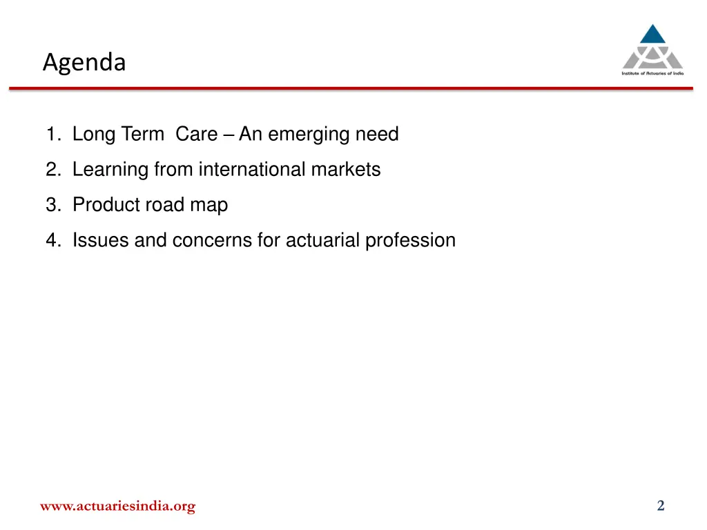 agenda