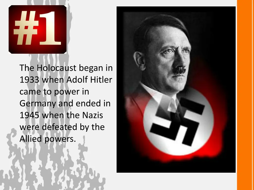the holocaust began in 1933 when adolf hitler