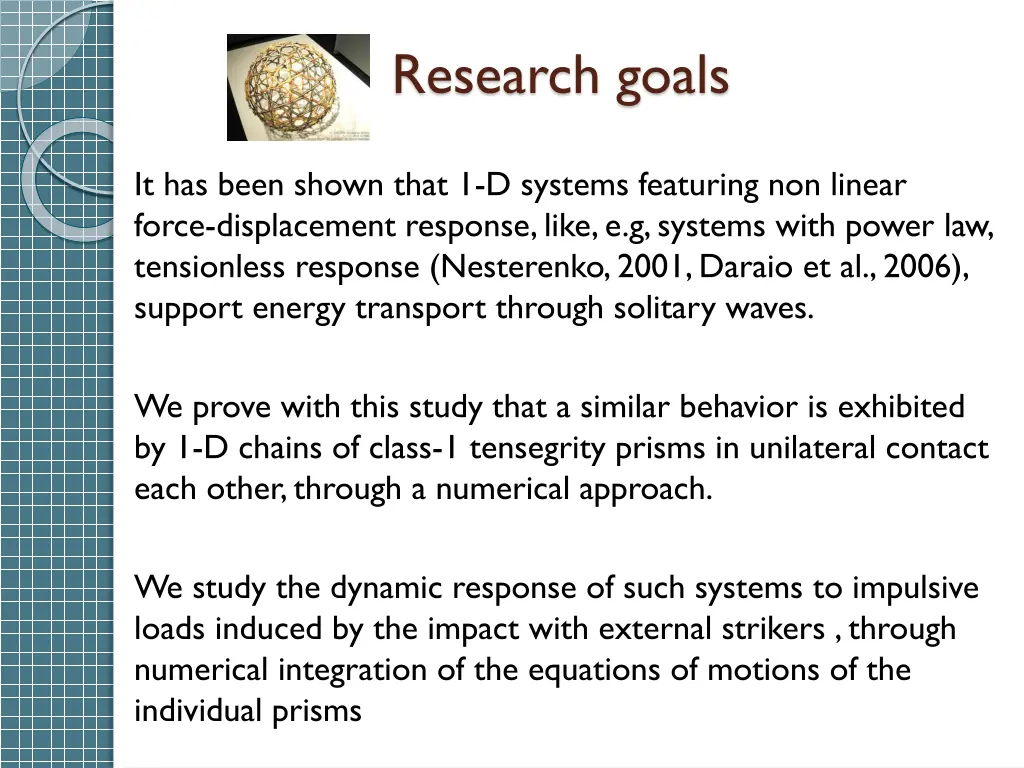 research goals