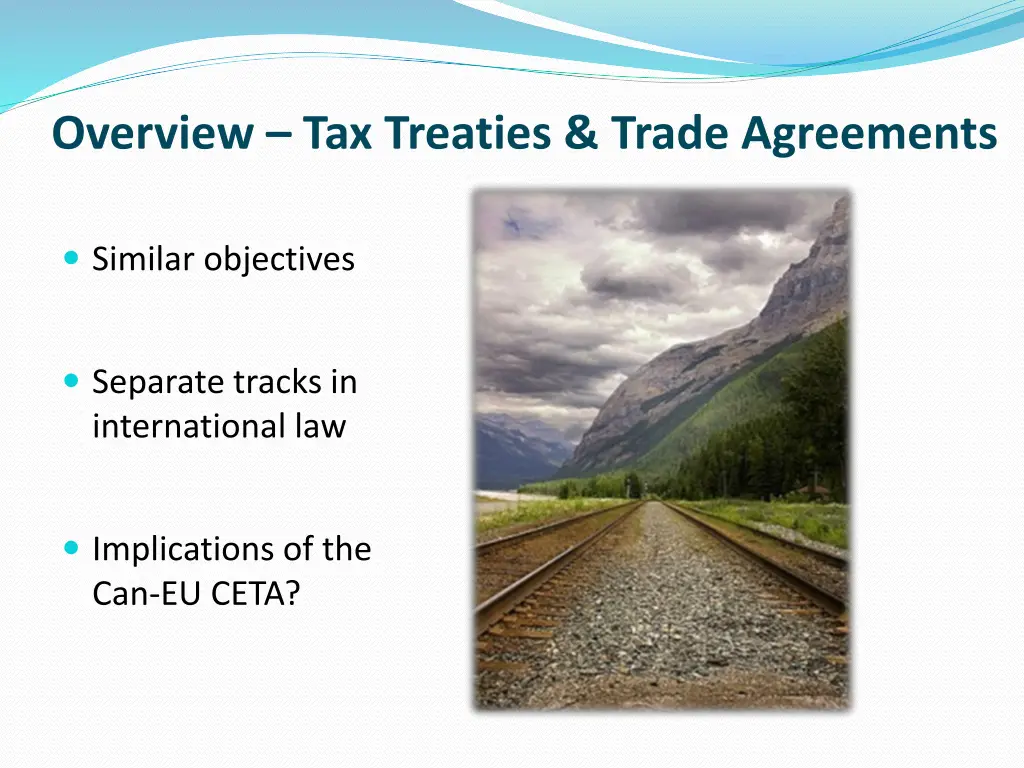 overview tax treaties trade agreements 1