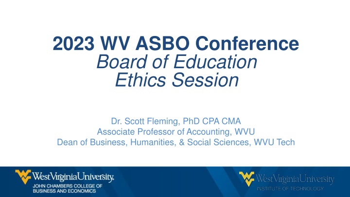 2023 wv asbo conference board of education ethics