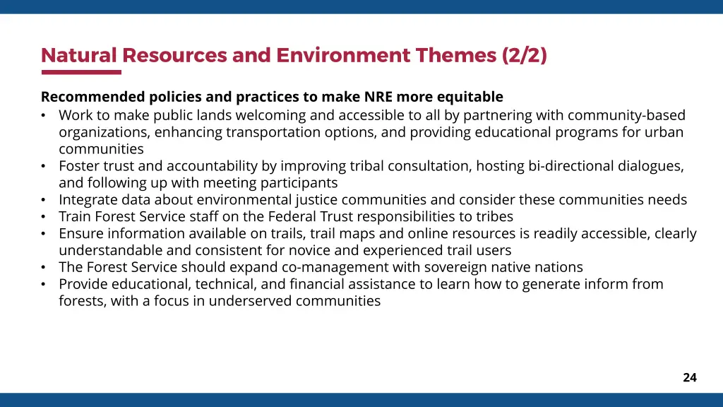 natural resources and environment themes 2 2