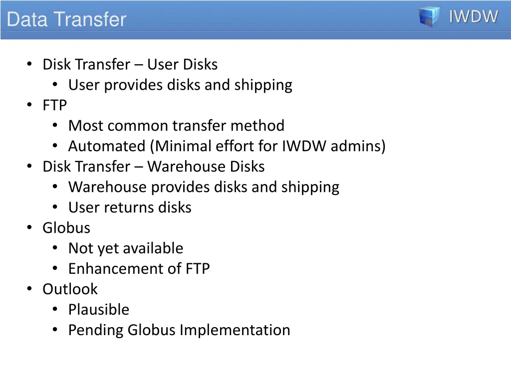 data transfer