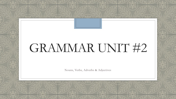 grammar unit 2