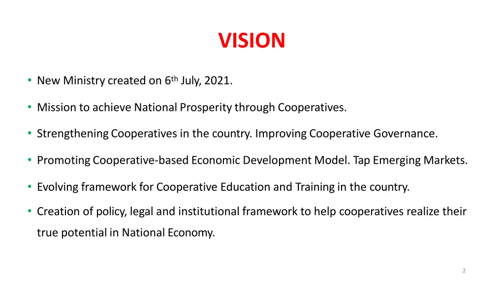 vision