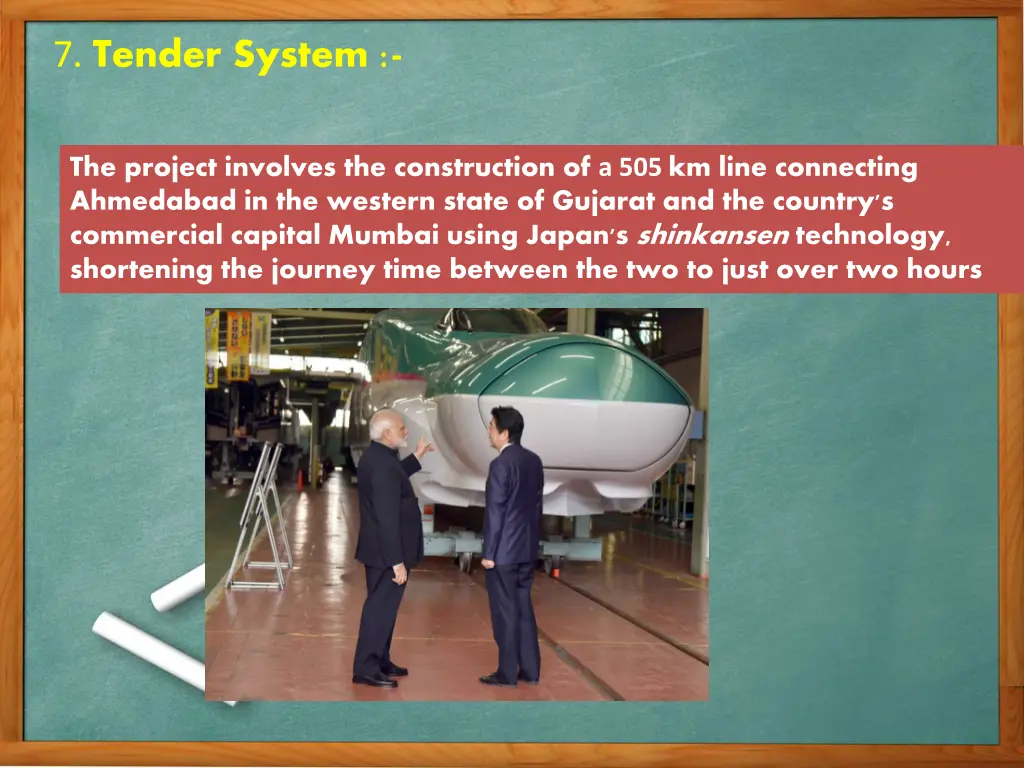 7 tender system