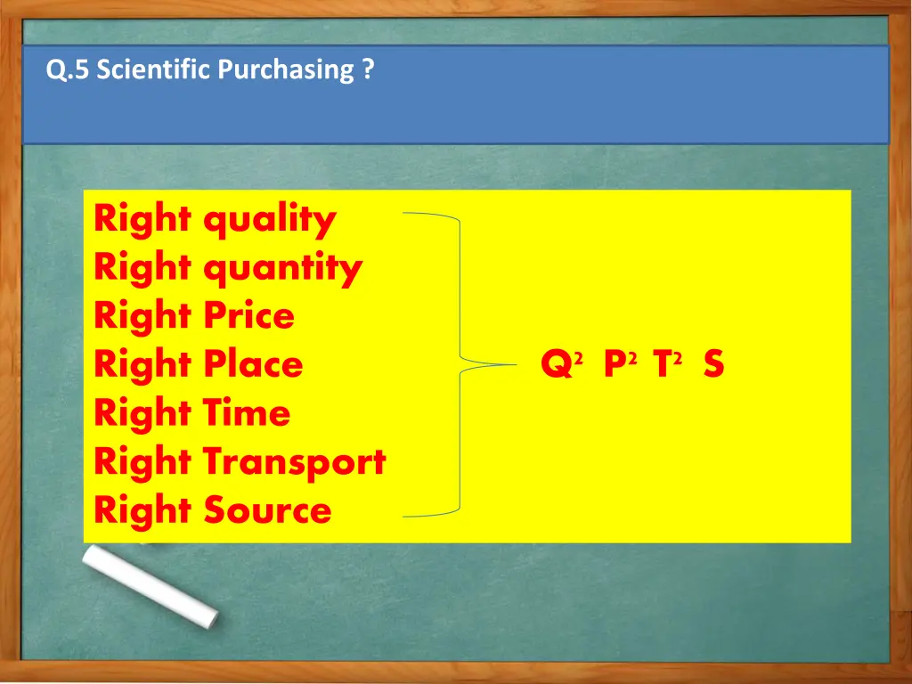q 5 scientific purchasing