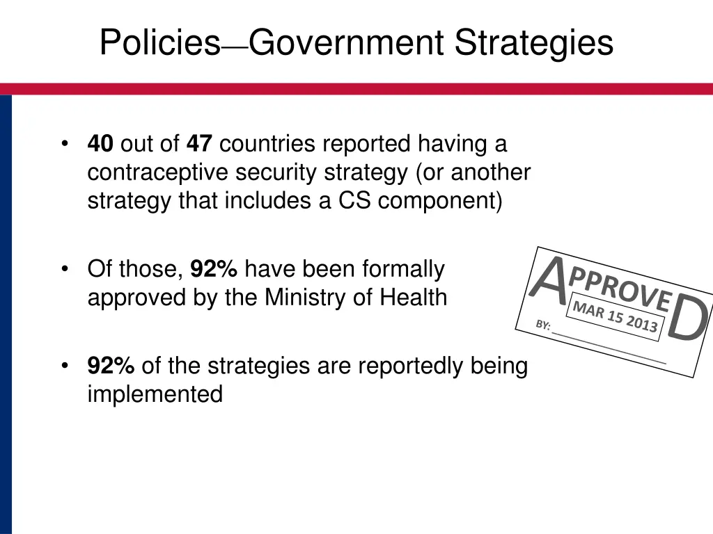 policies government strategies