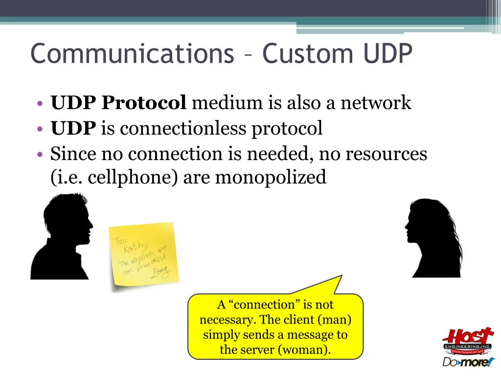 communications custom udp 3