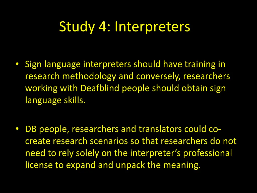 study 4 interpreters 1