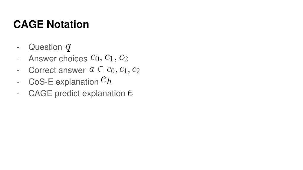 cage notation