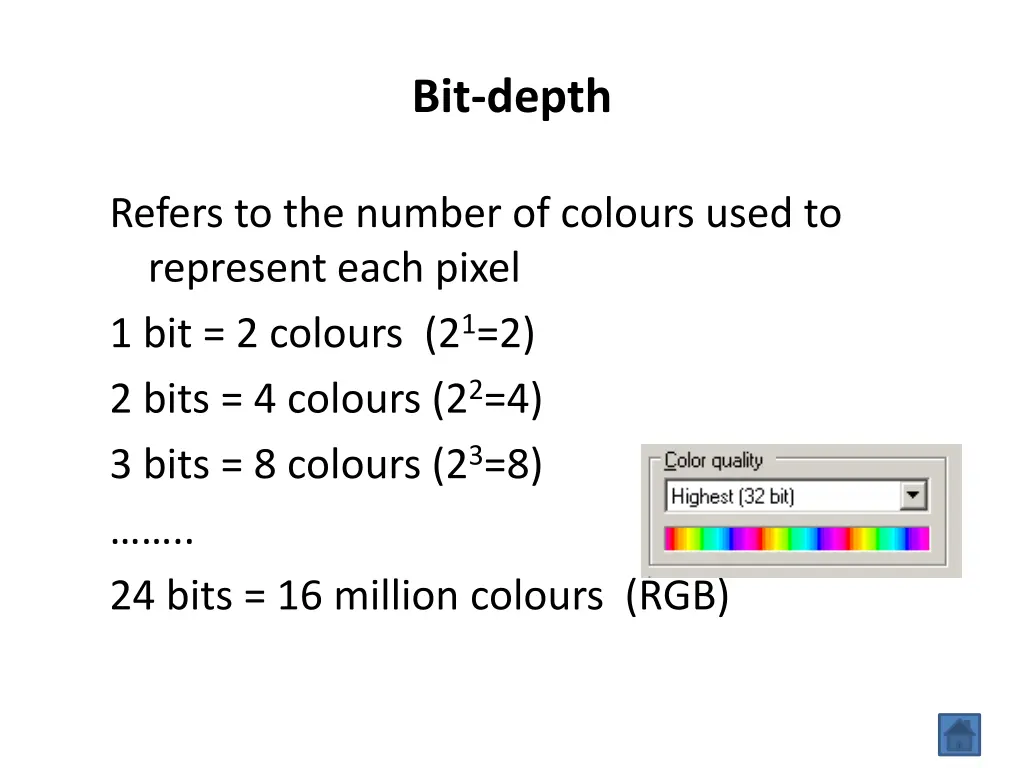 bit depth
