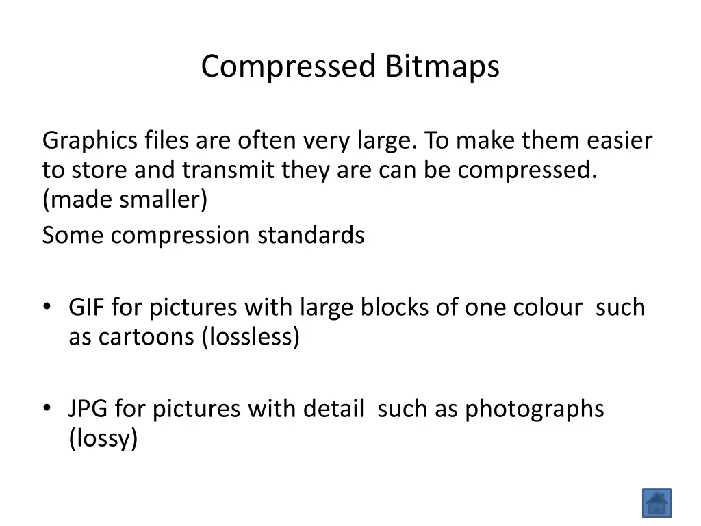compressed bitmaps