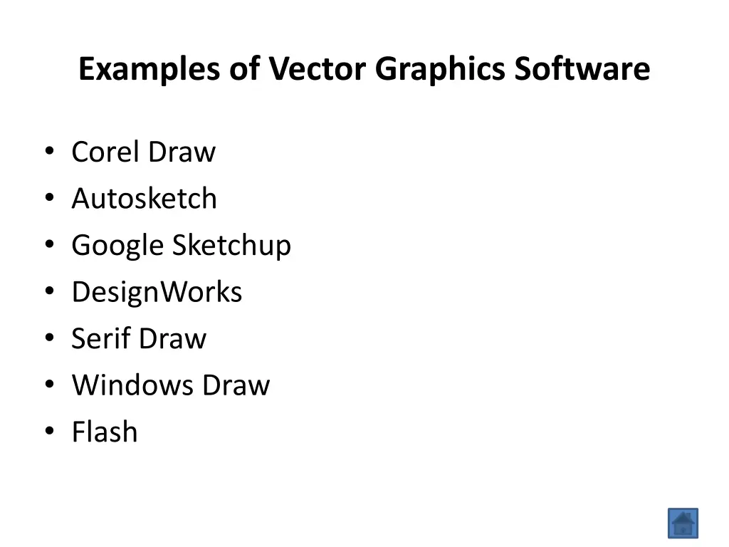 examples of vector graphics software