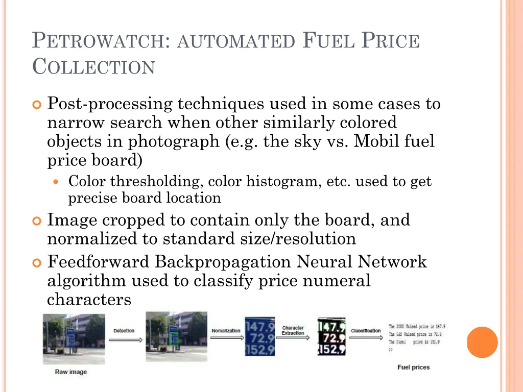 p etrowatch automated f uel p rice c ollection 3