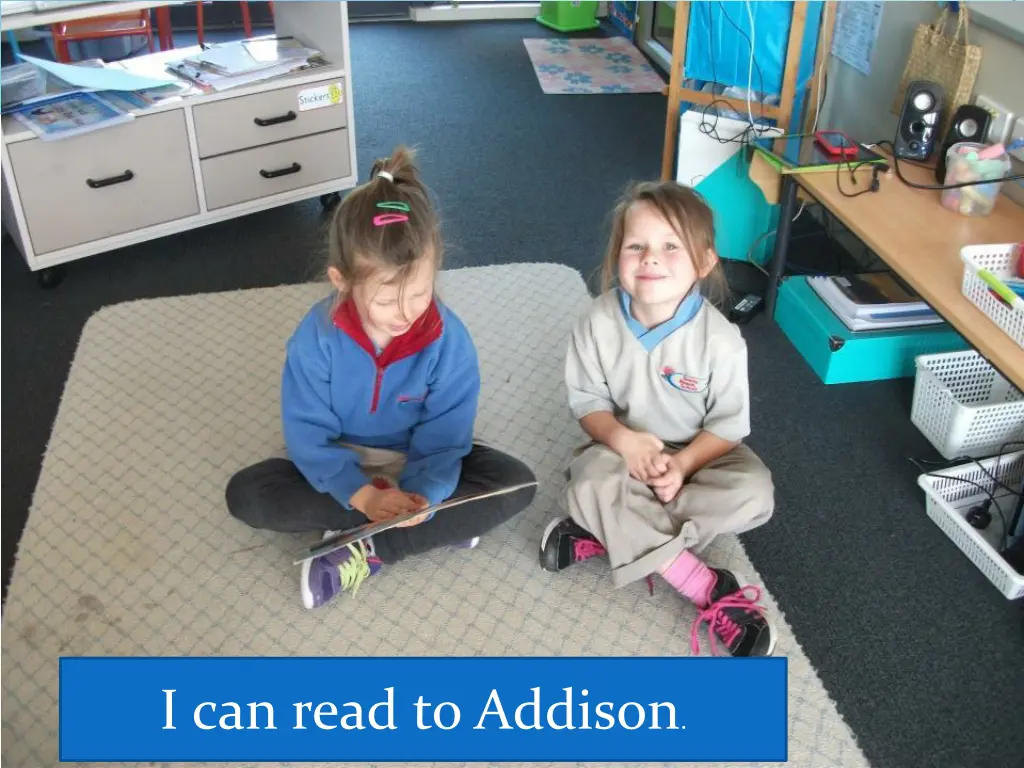 i can read to addison