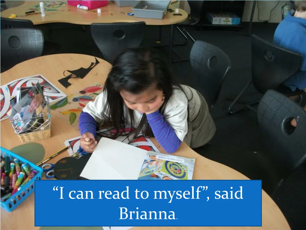 i can read to myself said brianna