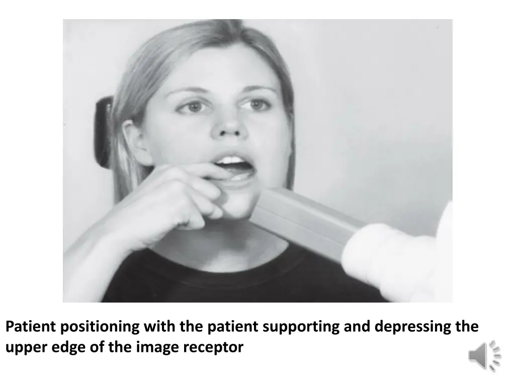 patient positioning with the patient supporting