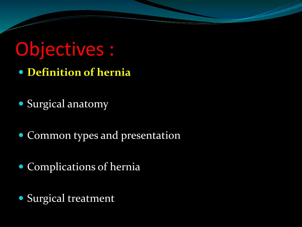 objectives 1
