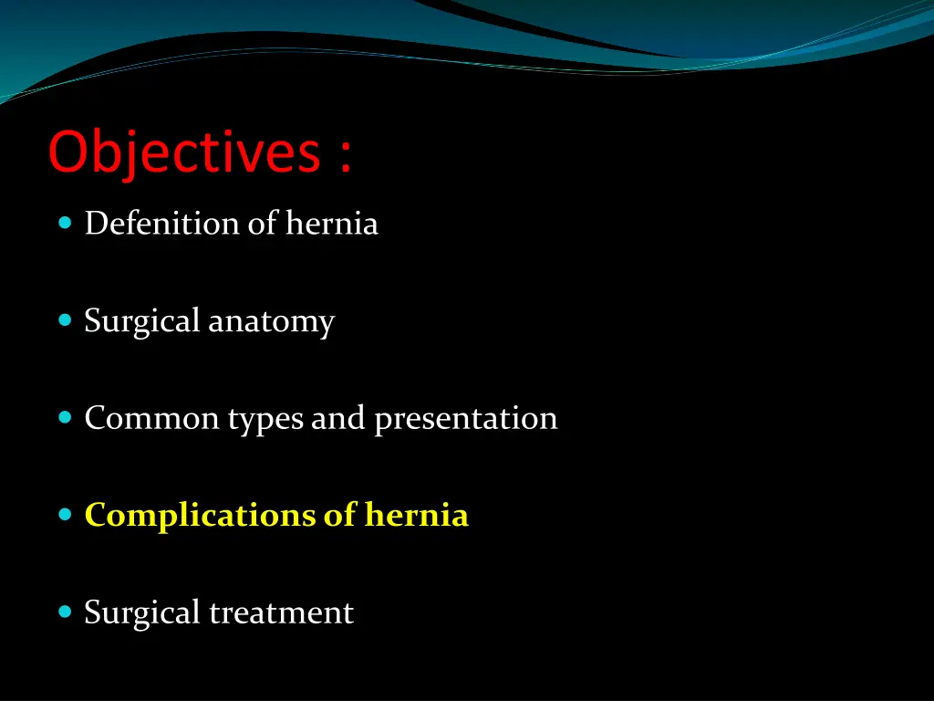 objectives 7
