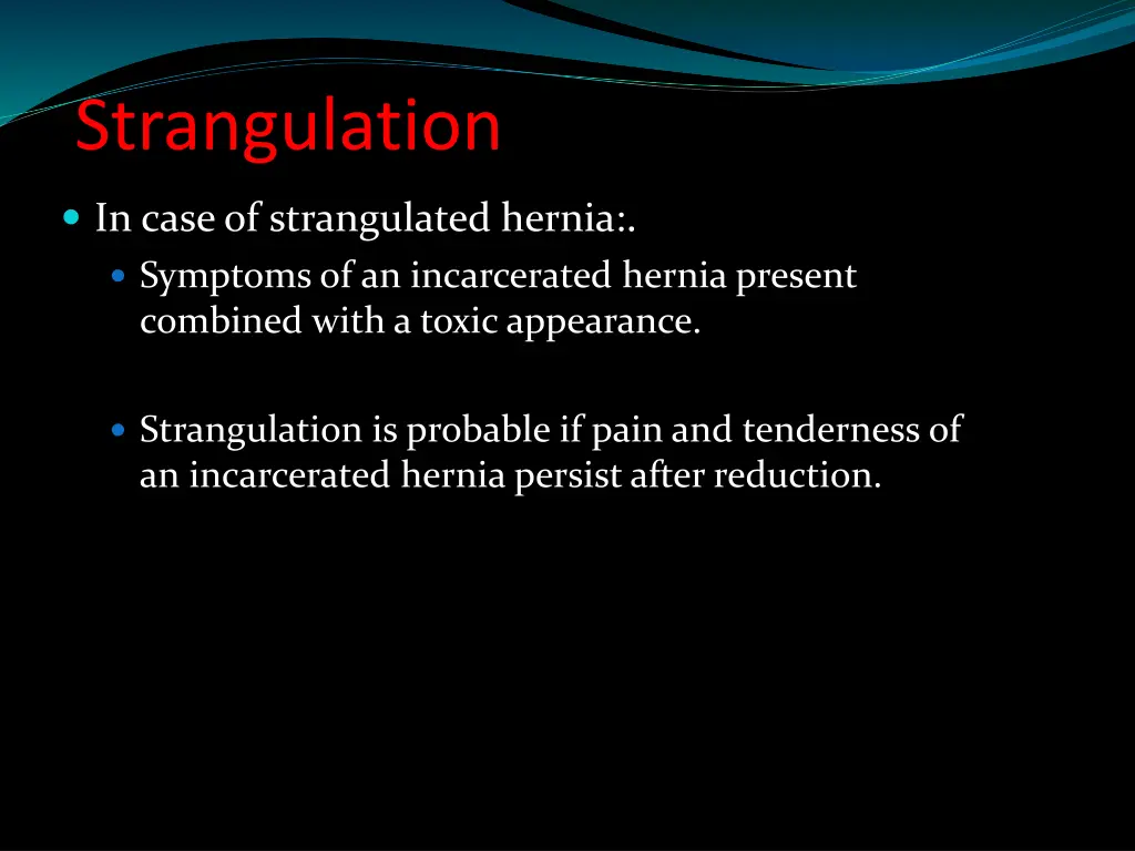 strangulation
