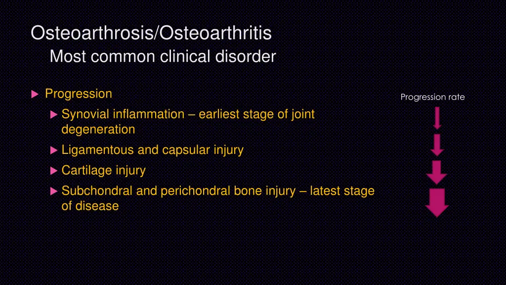 osteoarthrosis osteoarthritis most common 1