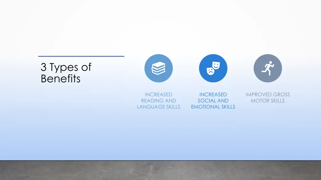 3 types of benefits