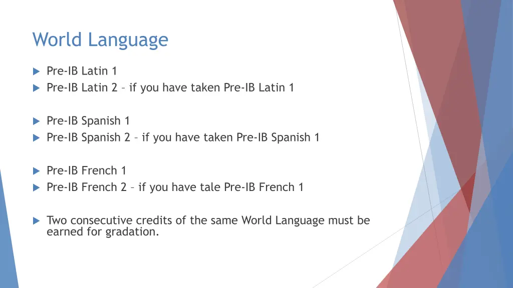 world language