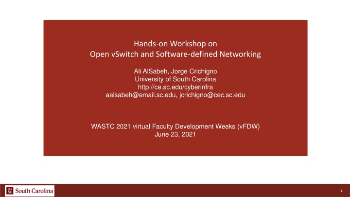 hands on workshop on