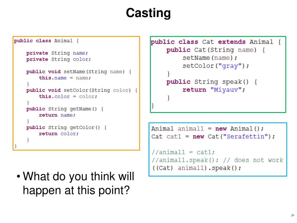 casting 2