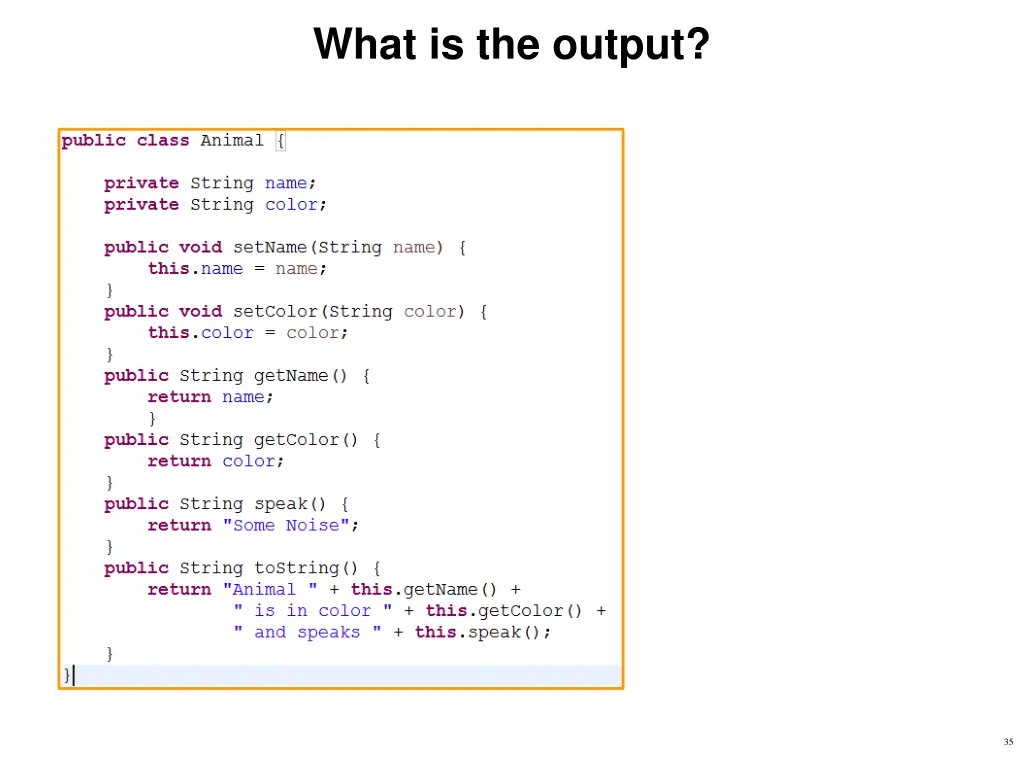 what is the output 2