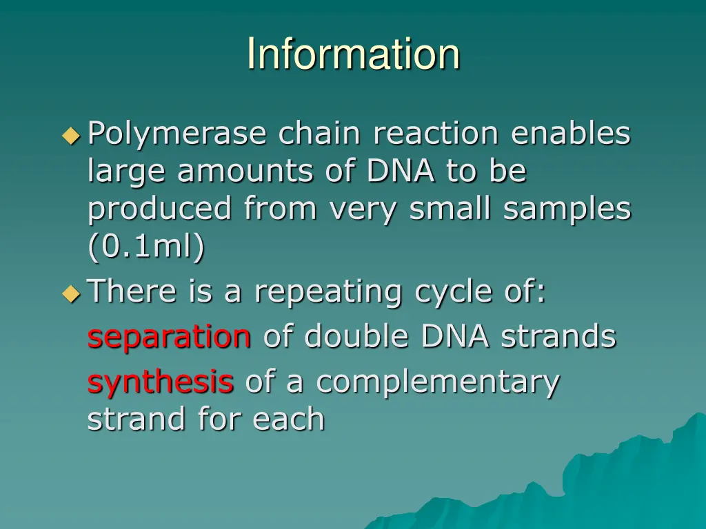 information