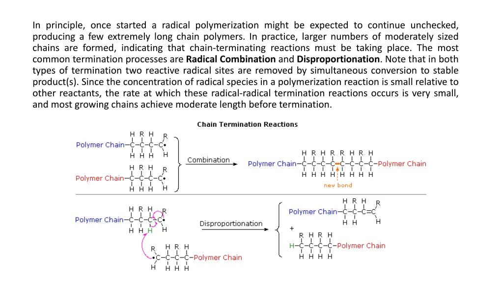 in principle once started a radical