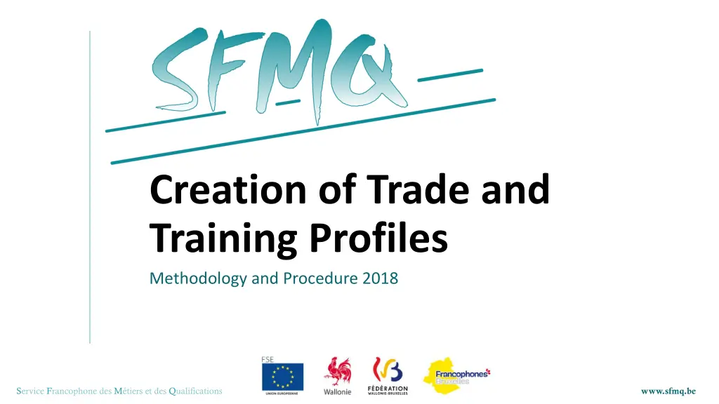 creation of trade and training profiles