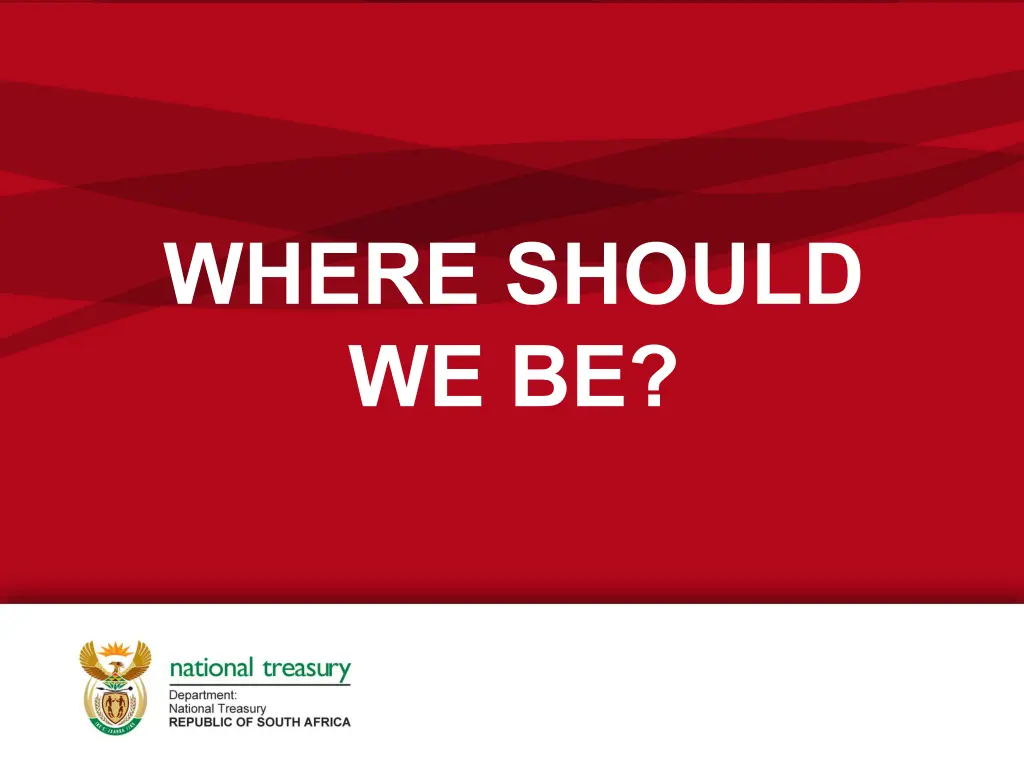 where should we be