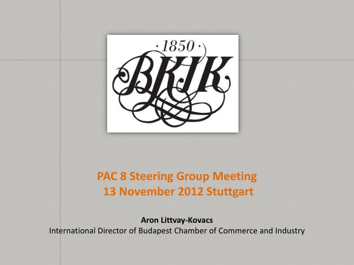 pac 8 steering group meeting 13 november 2012