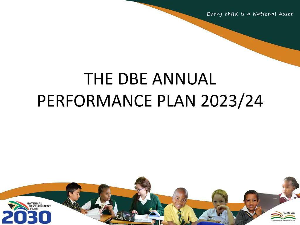 the dbe annual performance plan 2023 24