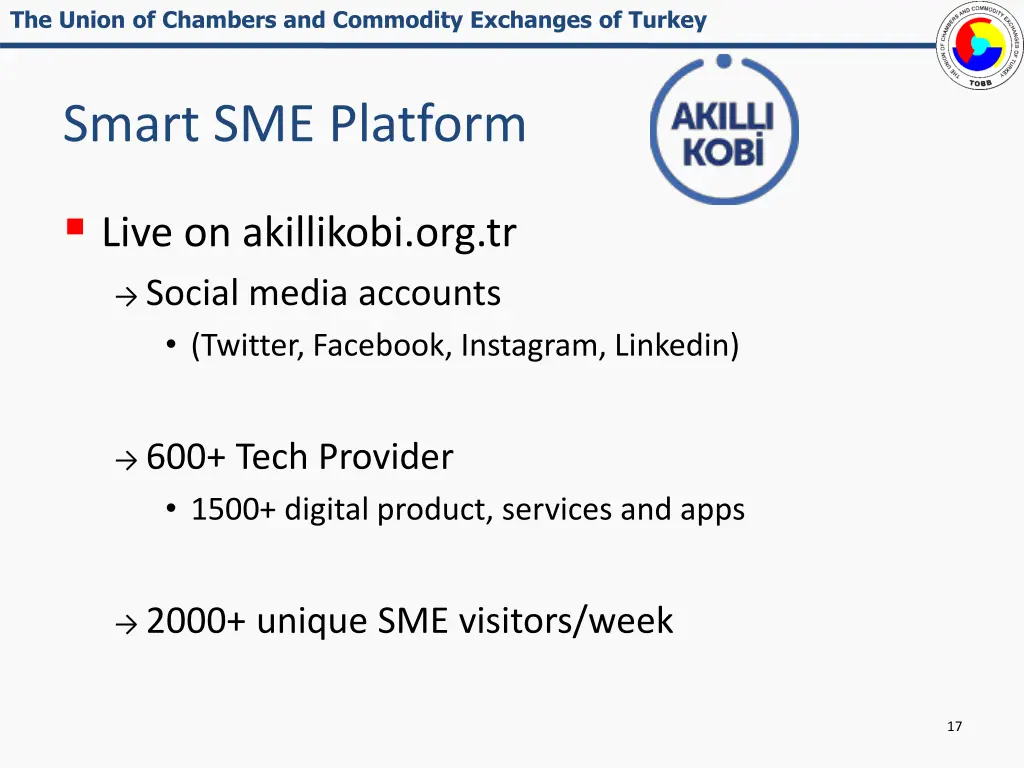 the union of chambers and commodity exchanges 16