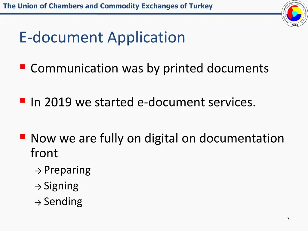 the union of chambers and commodity exchanges 6