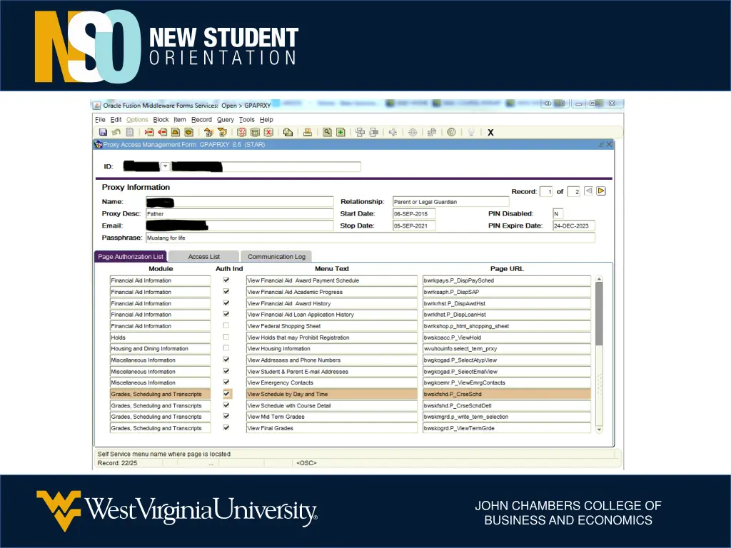 john chambers college of business and economics 1