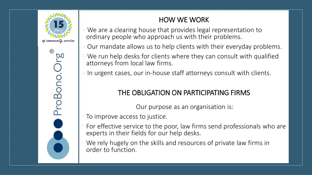 how we work how we work