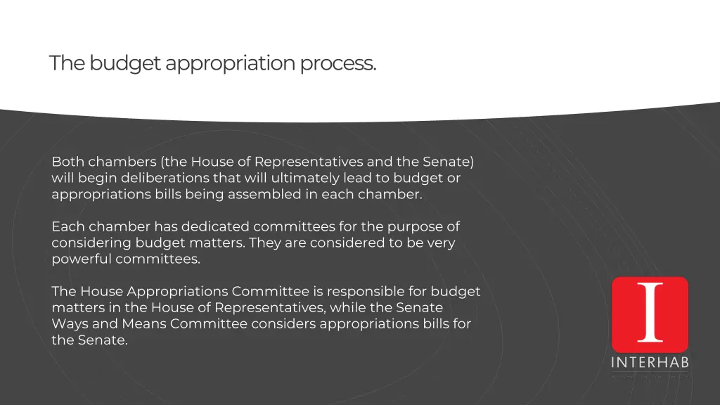 the budget appropriation process 2
